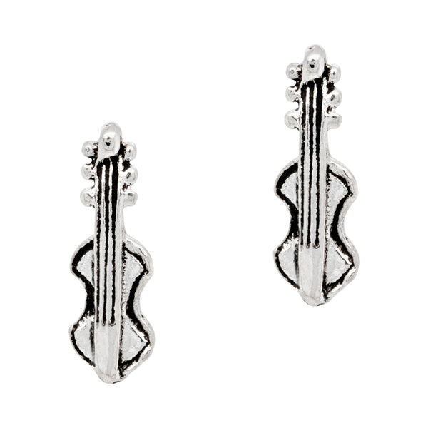 Violin Viola Sterling Silver 925 Studs