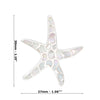 Spotted Starfish Shell Sterling Silver 925 Pendant