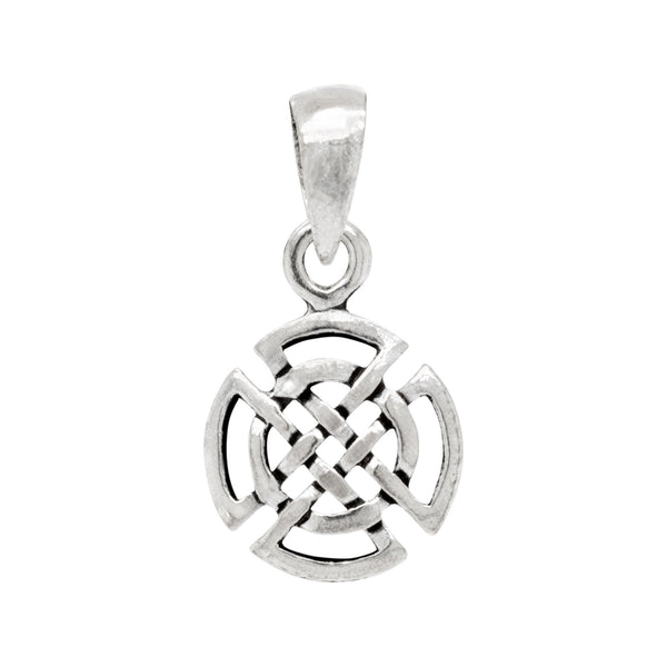 Celtic Shield Knot Sterling Silver 925 Pendant