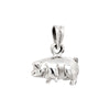 Pig Boar Sterling Silver 925 Pendant