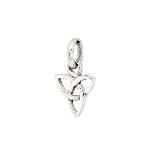 Celtic Triquetra Trinity Knot Sterling Silver 925 Charm Pendant