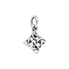 Celtic Cross Knot & Circle Sterling Silver 925 Charm Pendant