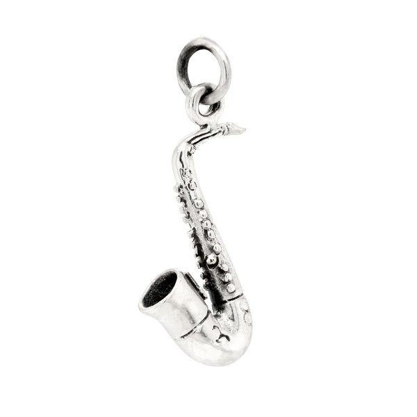 Saxophone Sterling Silver 925 Pendant