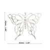 Butterfly Large Cutout Sterling Silver 925 Pendant