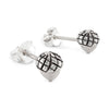 925 sterling silver acorn stud earrings