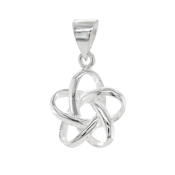 925 sterling silver atomic symbol pendant