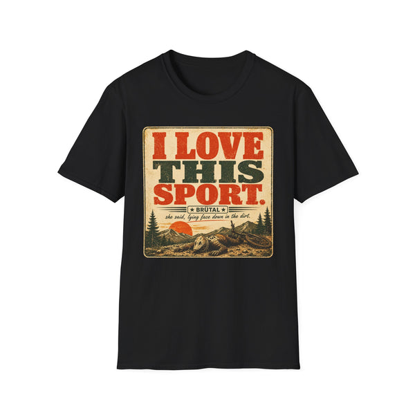 I Love This Sport - Vintage Poster - Graphic T-Shirt
