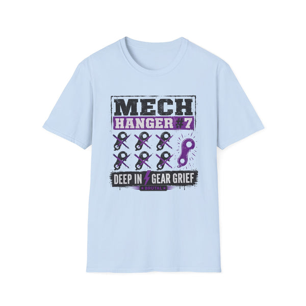 Mech Hanger #7 - Deep in Gear Grief - Graphic T-Shirt