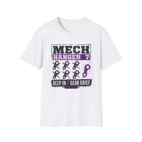 Mech Hanger #7 - Deep in Gear Grief - Graphic T-Shirt