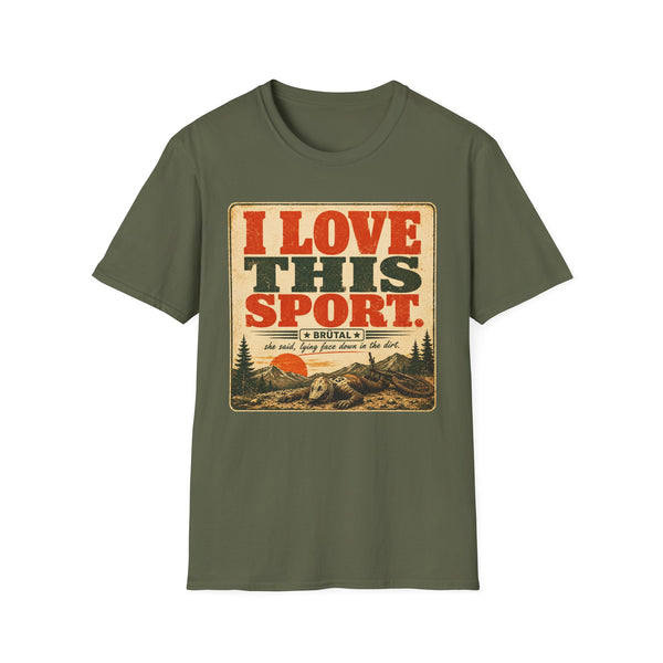 I Love This Sport - Vintage Poster - Graphic T-Shirt