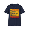 Sent it - Warning Label - Graphic T-Shirt