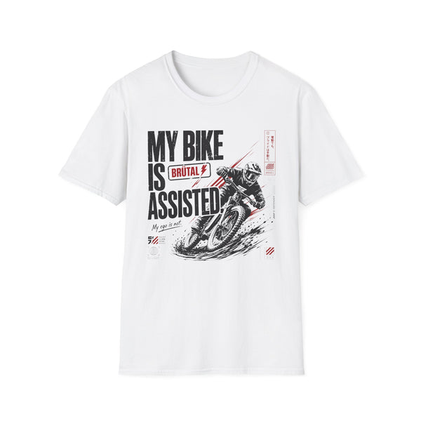 My Bike is Assisted - Japanese Streetwear - Graphic T-Shirt