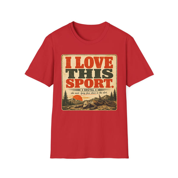 I Love This Sport - Vintage Poster - Graphic T-Shirt