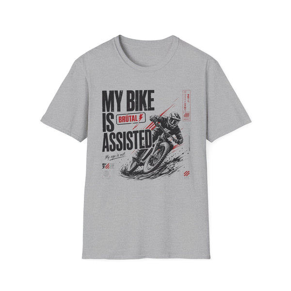 My Bike is Assisted - Japanese Streetwear - Graphic T-Shirt