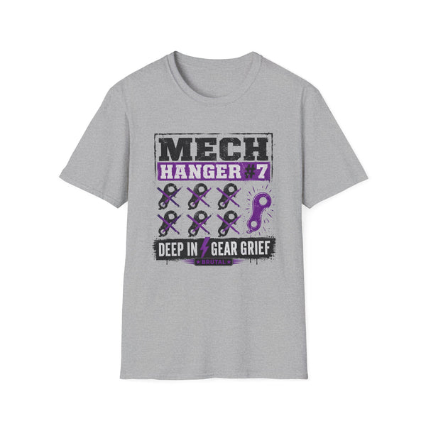 Mech Hanger #7 - Deep in Gear Grief - Graphic T-Shirt