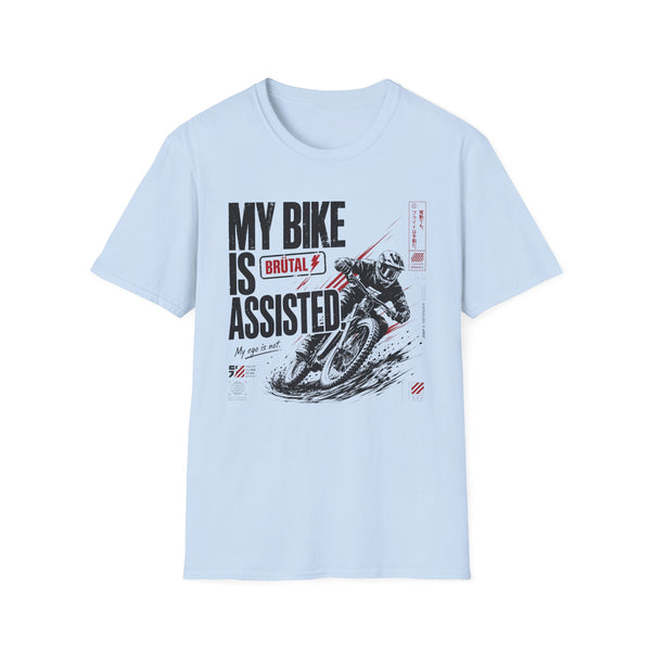 My Bike is Assisted - Japanese Streetwear - Graphic T-Shirt