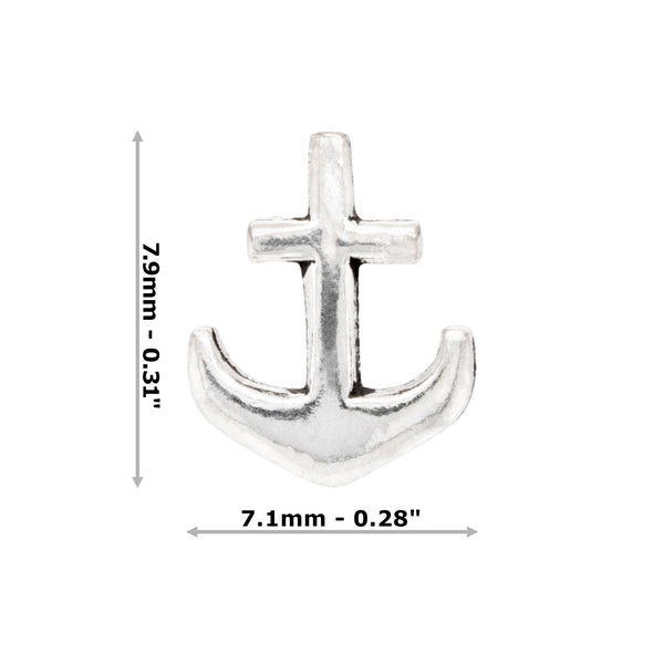 Ocean Ships Anchor Sterling Silver 925 Studs