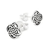 Celtic Dara Knot Sterling Silver 925 Studs