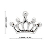 Royal Crown Sterling Silver 925 Studs