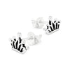 Royal Crown Sterling Silver 925 Studs