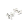 Scotty Dog Sterling Silver 925 Stud Earrings