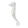 Seahorse Shell Sterling Silver 925 Pendant