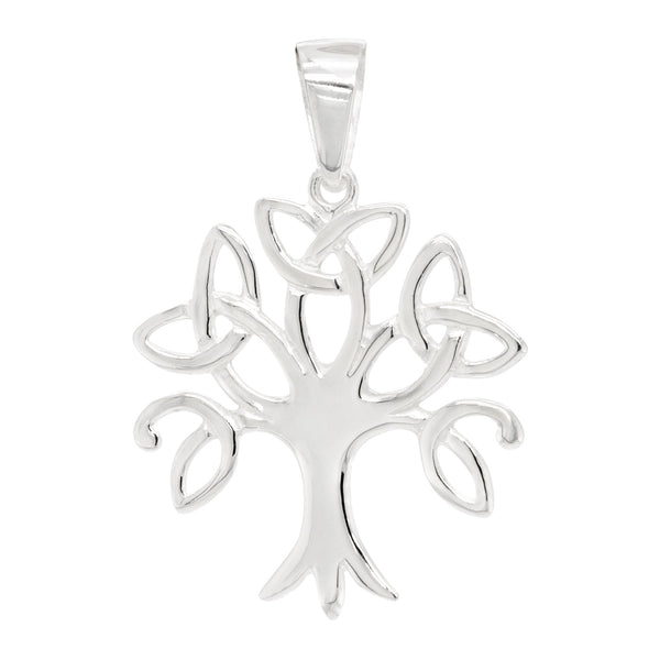 Celtic Knot Tree of Life Sterling Silver 925 Pendant