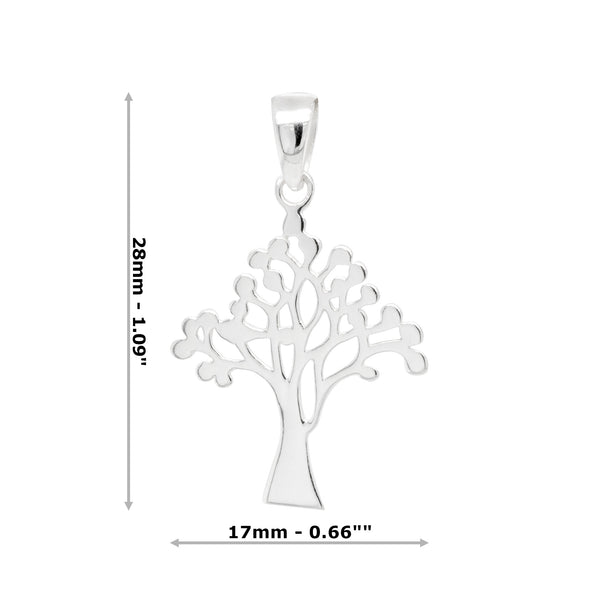 Tree of Life Sterling Silver 925 Pendant