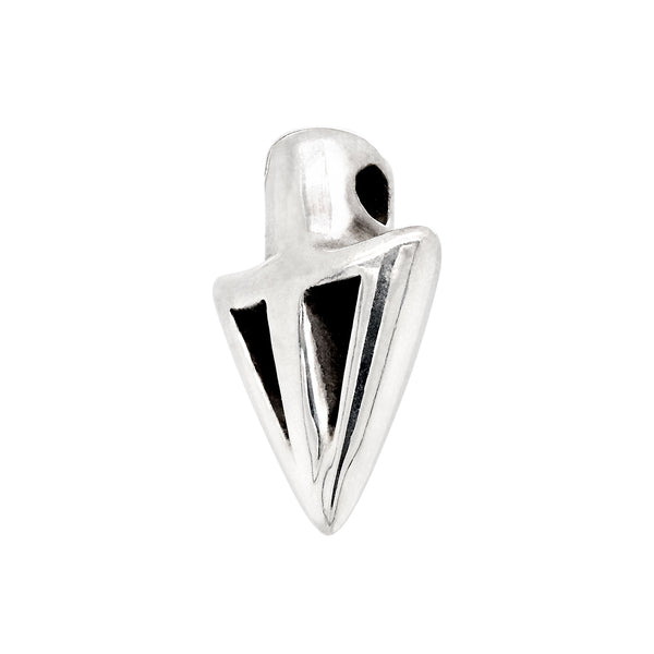 Arrowhead Cutout Sterling Silver 925 Pendant