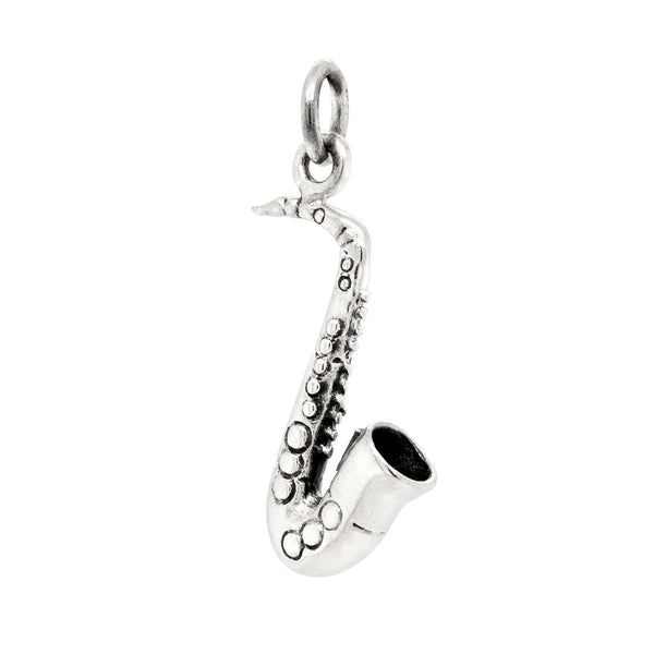 Saxophone Sterling Silver 925 Pendant