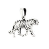 Tiger Prowling Sterling Silver 925 Pendant