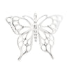 Butterfly Large Cutout Sterling Silver 925 Pendant