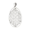 Flower of Life Circular Sterling Silver 925 Pendant