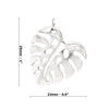 Philodendron Monstera Leaf Sterling Silver 925 Pendant