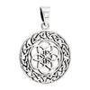 Seed of Life Celtic Knot Sterling Silver 925 Pendant