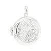 Tree of Life Circular Sterling Silver 925 Locket