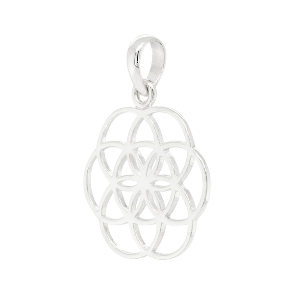 Seed of Life Mandala Sterling Silver 925 Pendant