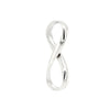 Infinity Symmetrical Sterling Silver 925 Pendant