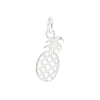 Pineapple Cutout Sterling Silver 925 Pendant Charm