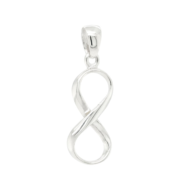 Infinity Symmetrical Sterling Silver 925 Pendant