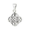 Dara Celtic Knot Sterling Silver 925 Pendant