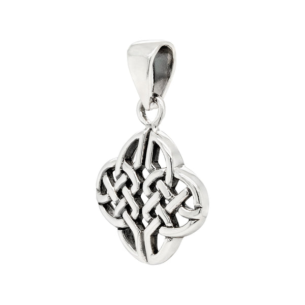 Dara Celtic Knot Sterling Silver 925 Pendant