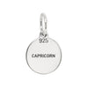 Capricorn Star Sign Sterling Silver 925 Pendant Charm