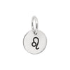 Leo Zodiac Symbol Sterling Silver 925 Pendant Charm