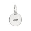 Libra Star Sign Sterling Silver 925 Pendant Charm