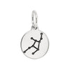 Virgo Star Sign Sterling Silver 925 Pendant Charm