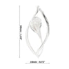 Calla Lily Flower Solid Sterling Silver 925 Pendant