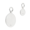 Dandelion Two Piece Solid Sterling Silver 925 Pendant Backs