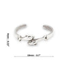 Double Dolphin Thin Sterling Silver 925 Toe Ring