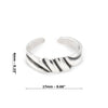 Twisted Knot Sterling Silver 925 Toe Ring